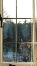 Misted sealed double glazing